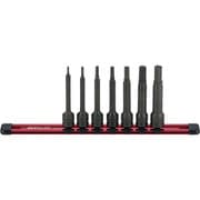 3/8 ヘックスソケット ロング パワータイプ ホルダーセット L-100 7コマ8点 HPH308ML-100