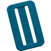 TSUYORON 胴ベルト型墜落制止用器具用部品 D環止め 2つ穴 樹脂製 青緑 ベルト幅50mm用 LT-P51-BG LT-P51-BG-HD