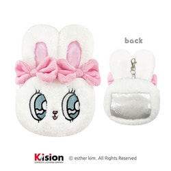 エスターバニー ぬいぐるみパスケース クリームバニー