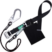 TSUYORON 胴ベルト型墜落制止用器具(ロープタイプ) Gブレード(黒) 黒 Sサイズ 幅50MM×長さ1100MM TB-GB-593-BLK-BK-S-JAN-BP