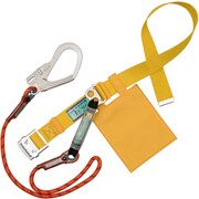 TSUYORON 胴ベルト型墜落制止用器具(ロープタイプ) Gブレード(オレンジ) 黄 Mサイズ 幅50MM×長さ1200MM TB-GB-599-Y-OR-M-JAN-BP