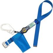 TSUYORON 胴ベルト型墜落制止用器具(巻取タイプ)ロック機構付き ロックリトライト 青 LLサイズ 幅50MM×長さ1600MM 130KG対応型 TBLRL593BL4LL(130KG)JANBX