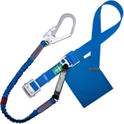 TSUYORON 胴ベルト型墜落制止用器具（伸縮タイプ）ノビロン（BL） 青 Lサイズ ベルト幅50MM×長さ1400MM TBNV593BL4BLLBP