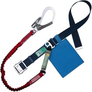 TSUYORON 胴ベルト型墜落制止用器具（伸縮タイプ）ノビロン（RE） 紺 Mサイズ ベルト幅50MM×長さ1200MM TB-NV-599-BL2-RE-M-JAN-BP