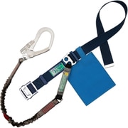 TSUYORON 胴ベルト型墜落制止用器具（伸縮タイプ）ノビロン（SL） 紺 Mサイズ ベルト幅50MM×長さ1200MM TB-NV-599-BL2-SL-M-JAN-BP