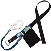 TSUYORON 胴ベルト型墜落制止用器具（伸縮タイプ）ノビロン（BL） 黒 LLサイズ ベルト幅50MM×1600MM 130KG対応型 TBNV599BLKBLLL（130KG）JANBP