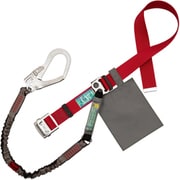 TSUYORON 胴ベルト型墜落制止用器具（伸縮タイプ）ノビロン（SL） 赤 Mサイズ ベルト幅50MM×長さ1200MM TB-NV-599-R-SL-M-JAN-BP