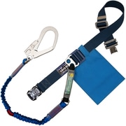 TSUYORON 胴ベルト型墜落制止用器具(伸縮タイプ)ノビロン(BL) 紺 Mサイズ ベルト幅50MM×長さ1200MM ワンタッチバックル仕様 TB-NV-OT593-BL2-BL-M-JAN-BP