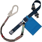 TSUYORON 胴ベルト型墜落制止用器具(伸縮タイプ)ノビロン(SL) 紺 Mサイズ ベルト幅50MM×長さ1200MM ワンタッチバックル仕様 TB-NV-OT593-BL2-SL-M-JAN-BP