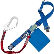 TSUYORON 胴ベルト型墜落制止用器具(伸縮タイプ)ノビロン(RE) 青 LLサイズ ベルト幅50MM×1600MM 130KG対応型 ワンタッチバックル仕様 TBNVOT593BL4RELL(130KG)JANBP