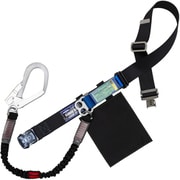 TSUYORON 胴ベルト型墜落制止用器具(伸縮タイプ)ノビロン(BK) 黒 LLサイズ ベルト幅50MM×1600MM 130KG対応型 ワンタッチバックル仕様 TBNVOT593BLKBKLL(130KG)JANBP