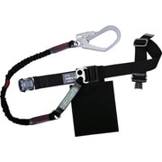 TSUYORON 胴ベルト型墜落制止用器具（伸縮タイプ）ノビロン（BK） 黒 Sサイズ ベルト幅50MM×長さ1100MM ワンタッチバックル仕様 TB-NV-OT593-BLK-BK-S-JAN-BP