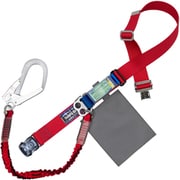 TSUYORON 胴ベルト型墜落制止用器具(伸縮タイプ)ノビロン(RE) 赤 LLサイズ ベルト幅50MM×1600MM 130KG対応型 ワンタッチバックル仕様 TBNVOT593RRELL(130KG)JANBP