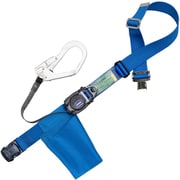 TSUYORON 胴ベルト型墜落制止用器具（巻取タイプ）ロック機構なし リトライト 青 LLサイズ 幅50MM×長さ1600MM 130KG対応型 ワンタッチバックル仕様 TBRLOT593BL4LL（130KG）JANBP