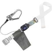 TSUYORON 胴ベルト型墜落制止用器具（巻取タイプ）ロック機構なし リトラ 白 Mサイズ 幅50MM×長さ1200MM TB-RN-590-W-M-JAN-BP