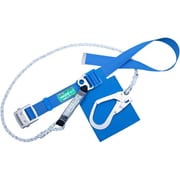 TSUYORON 胴ベルト型墜落制止用器具（ロープタイプ） セフライト（八つ打ちロープ） 青 Lサイズ 幅50MM×長さ1400MM TB-SAF-593C-BL4-L-BP