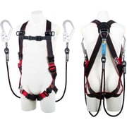 TSUYORON レヴォハーネス ツインランヤード付き Gブレード(黒) 黒・赤 Mサイズ TH5082GB93SVOTBKRM2R26JANBX