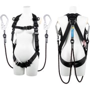 TSUYORON 小町ハーネス ツインランヤード付き Gブレード(黒) 黒 Mサイズ TH5092GB93SVOTBLKM2R26JANBX