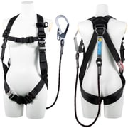 TSUYORON 小町ハーネス シングルランヤード付き Gブレード(黒) 黒 Mサイズ TH509GB99OTBLKMR26JANBX