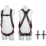 TSUYORON レヴォハーネス ハーネス本体のみ 黒・赤 Sサイズ 柱上作業用 TH564-OT-BKR-S-JAN-BX