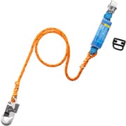 TSUYORON フルハーネス用ランヤード シングルランヤード ロープ式 柱上作業用 130KG対応型 THL-10-LY170-130KG-R23-JAN-BX