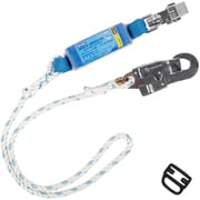 TSUYORON フルハーネス用ランヤード シングルランヤード ロープ式 柱上作業用 130KG対応型 THL-21-130KG-R23-JAN-BX