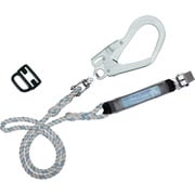 TSUYORON フルハーネス用ランヤード シングルランヤード ロープ式 THL-90SV-311-R23-JAN-BX