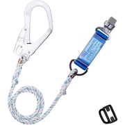 TSUYORON フルハーネス用ランヤード シングルランヤード ロープ式 130KG対応型 THL-93-311-130KG-R23-JAN-BX