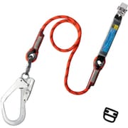 TSUYORON フルハーネス用ランヤード シングルランヤード Gブレード（オレンジ） THL-GB93SV-33-OR-R23-JAN-BP