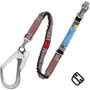 TSUYORON フルハーネス用ランヤード シングルランヤード 伸縮式ノビロン(SL) THL-NV93SV-33KS-SL-R23-JAN-BP