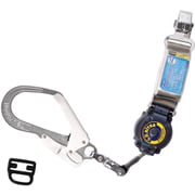 TSUYORON フルハーネス用ランヤード シングルランヤード ロック機構付き巻取式SRリトラ THL-TR93SV-33-R23-JAN-BP