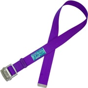 TSUYORON 胴ベルトのみ スチールスライドバックル 紫 LLサイズ 幅50MM×長さ1600MM TUBL90NPLLBP