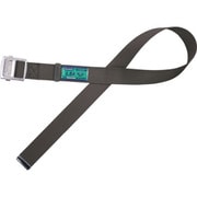 TSUYORON 胴ベルトのみ スチールスライドバックル シルバー LLサイズ 幅50MM×長さ1600MM TUBL90NSL1LLBP