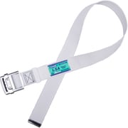 TSUYORON 胴ベルトのみ スチールスライドバックル 白 LLサイズ 幅50MM×長さ1600MM TUBL90NWLLBP
