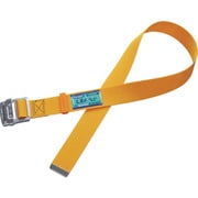 TSUYORON 胴ベルトのみ スチールスライドバックル 黄 Sサイズ 幅50MM×長さ1100MM TUBL90NYSBP