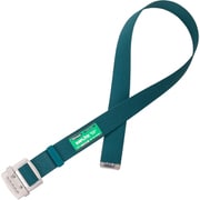 TSUYORON 胴ベルトのみ アルミスライドバックル 青緑 Sサイズ 幅50MM×長さ1100MM TUB-NS5N-BG-S-JAN-BP