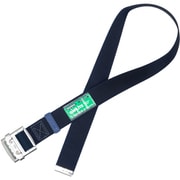 TSUYORON 胴ベルトのみ アルミスライドバックル ダークブルー Lサイズ 幅50MM×長さ1400MM TUBNS5NDBLBP