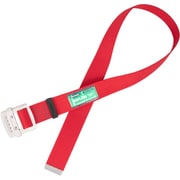 TSUYORON 胴ベルトのみ アルミスライドバックル 赤 LLサイズ 幅50MM×長さ1600MM TUBNS5NRLLBP