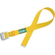 TSUYORON 胴ベルトのみ アルミスライドバックル 黄 Sサイズ 幅50MM×長さ1100MM TUBNS5NYSBP