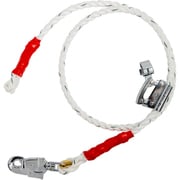 TSUYORON ワークポジショニング用器具用ロープ金具 FC-512-W ビニロン 三つ打ち ワイヤ芯入り 直径16mm×長さ2100mm WP-FC-512-W-JAN-BX