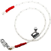 TSUYORON ワークポジショニング用器具用ロープ金具 FC-512-W ビニロン 三つ打ち ワイヤ芯入り 直径16mm×長さ2500mm WP-FC-512-W-LY250-JAN-BX