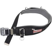 TSUYORON ワークポジショニング用器具用胴補助ベルト TD-120H 黒 LLサイズ 尻掛けベルト用連結リング付き WP-TD-120H-BLK-LL-JAN-BX