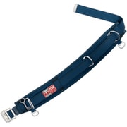 TSUYORON ワークポジショニング用器具用胴補助ベルト 湾曲型 TDB-120 紺 Mサイズ めがね環付V角環付き WP-TDB-120-BL2-M-RGVO-JAN-BX