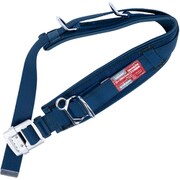 TSUYORON ワークポジショニング用器具用胴補助ベルト 湾曲型 TDB-120 紺 Sサイズ めがね環付V角環付き WP-TDB-120-BL2-S-RGVO-JAN-BX