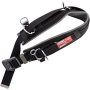 TSUYORON ワークポジショニング用器具用胴補助ベルト 湾曲型 TDB-120K 黒 Mサイズ めがね環付V角環付き キーロック対応型 WP-TDB-120K-BLK-M-RGVO-JAN-BX