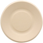 HEIKO 紙皿 バガスペーパーウェア プレート 21cm クラフト 004466158