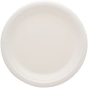 HEIKO 紙皿 バガスペーパーウェア 深型プレート 23cm ホワイト 004466159