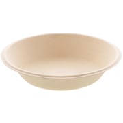 HEIKO 紙皿 バガスペーパーウェア ボウル 450ml クラフト 004466168