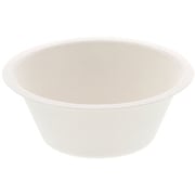 HEIKO 紙皿 バガスペーパーウェア どんぶり 250ml ホワイト 004466171