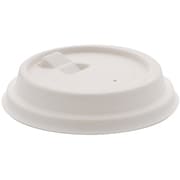 HEIKO 紙コップ用蓋 バガスリフトアップリッド 口径90mm ホワイト 004466183